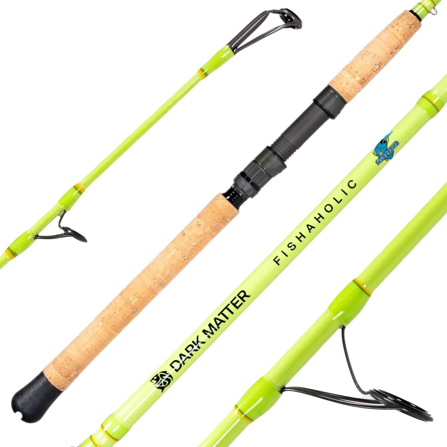 dark matter fishing pole Dark Matter Fishaholic Inshore Spinning FIS70HF / Avocado Green