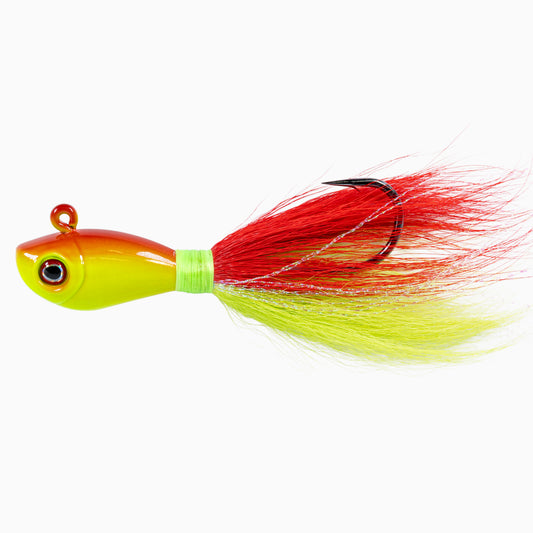 Dark Matter John Skinner Fixed Hook Fluke Bucktails Nuclear Chicken