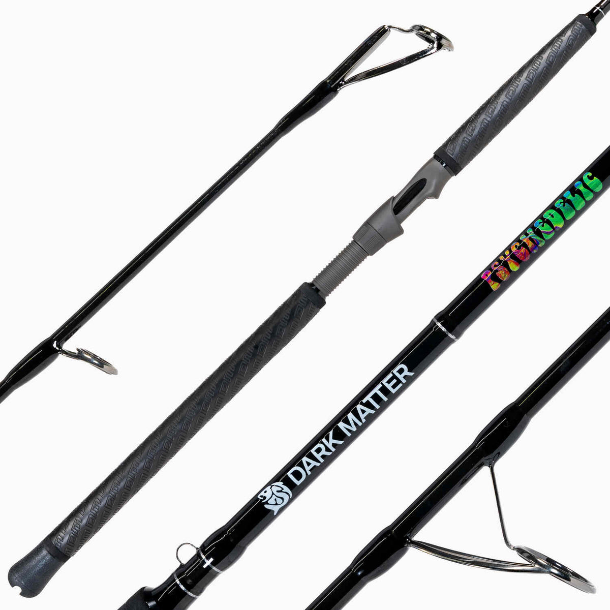 Dark Matter Psychedelic Inshore Spinning Rods H Black