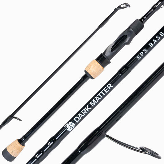 Dark Matter SPS Bass Spinning Rods Black