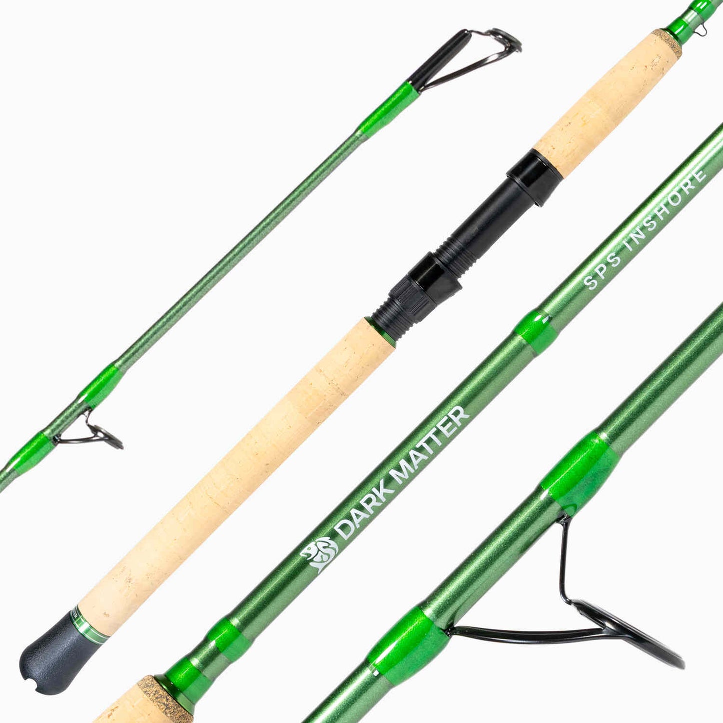 Dark Matter SPS Inshore Spinning Rods Green H