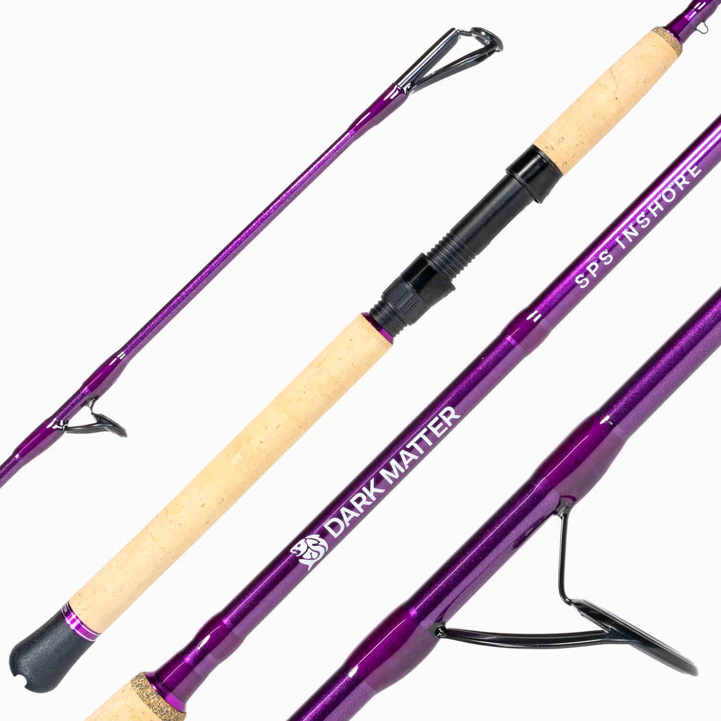 Dark Matter SPS Inshore Spinning Rods Purple H