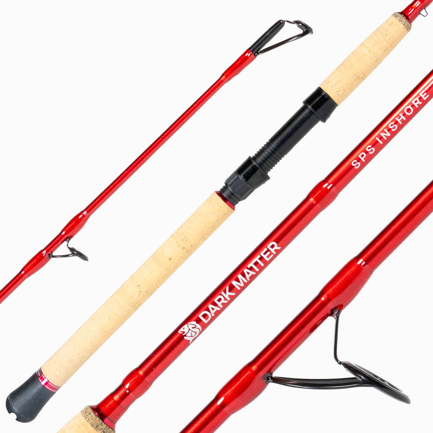 Dark Matter SPS Inshore Spinning Rods Red H