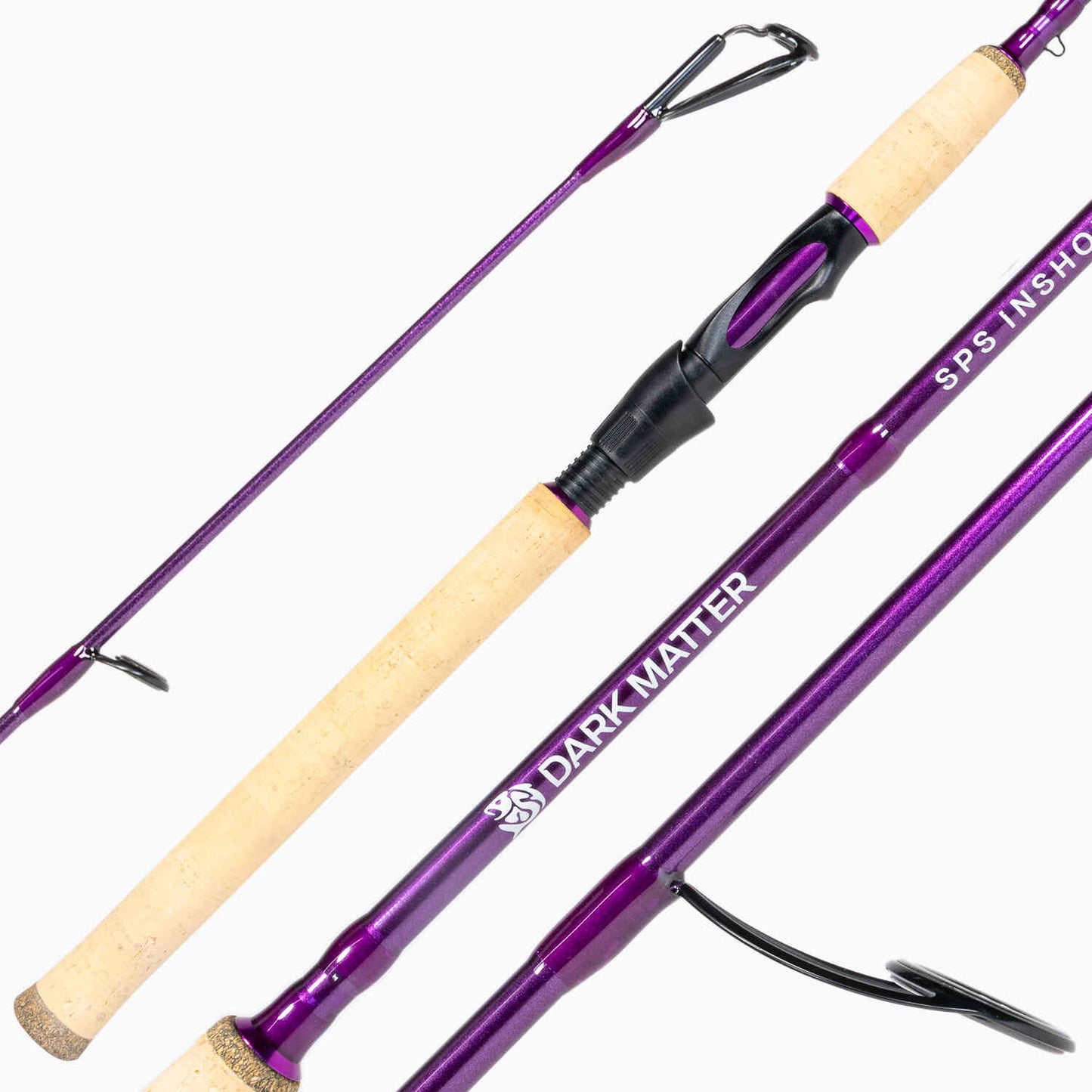 Dark Matter SPS Inshore Spinning Rods Purple M
