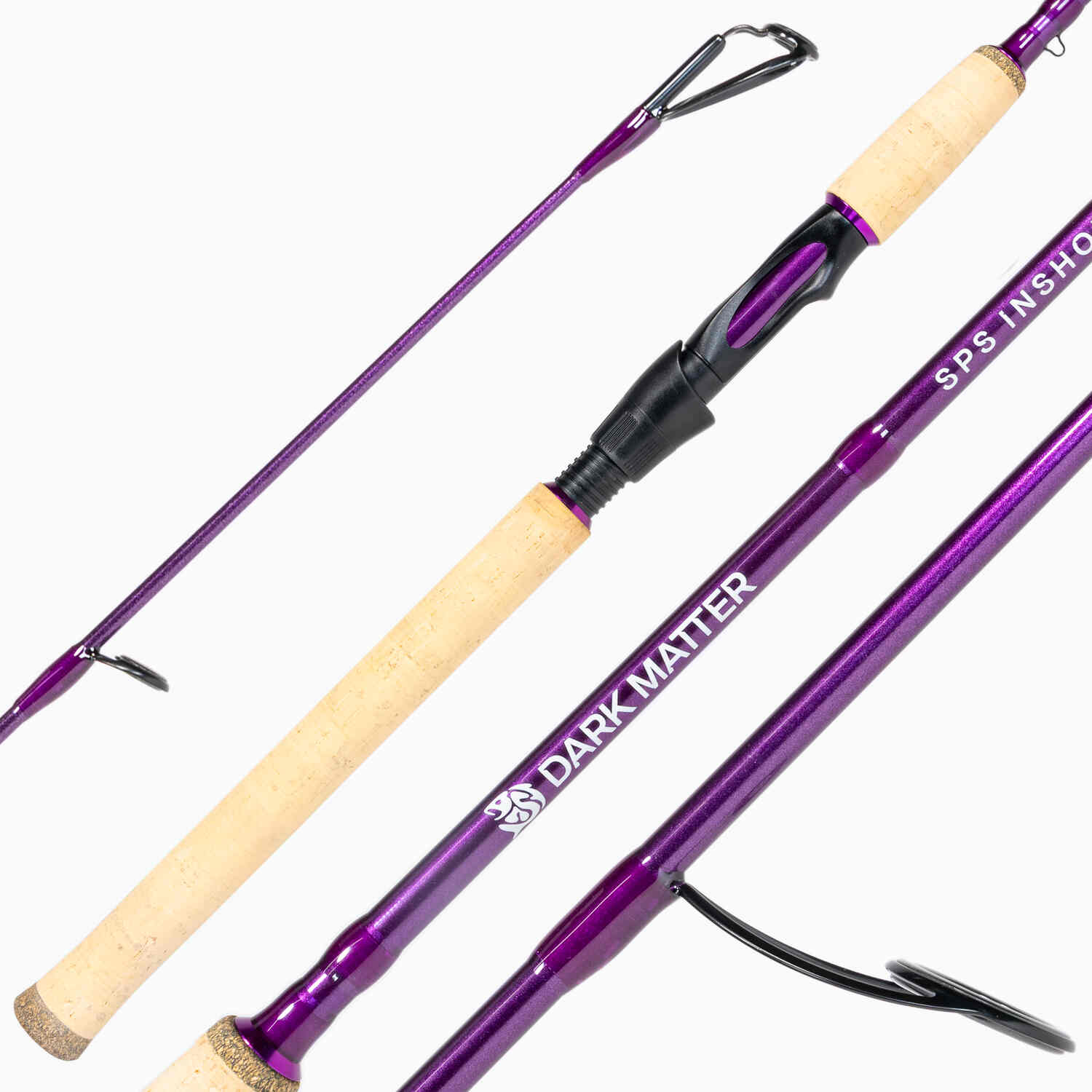 Dark Matter SPS Inshore Spinning Rods Purple M