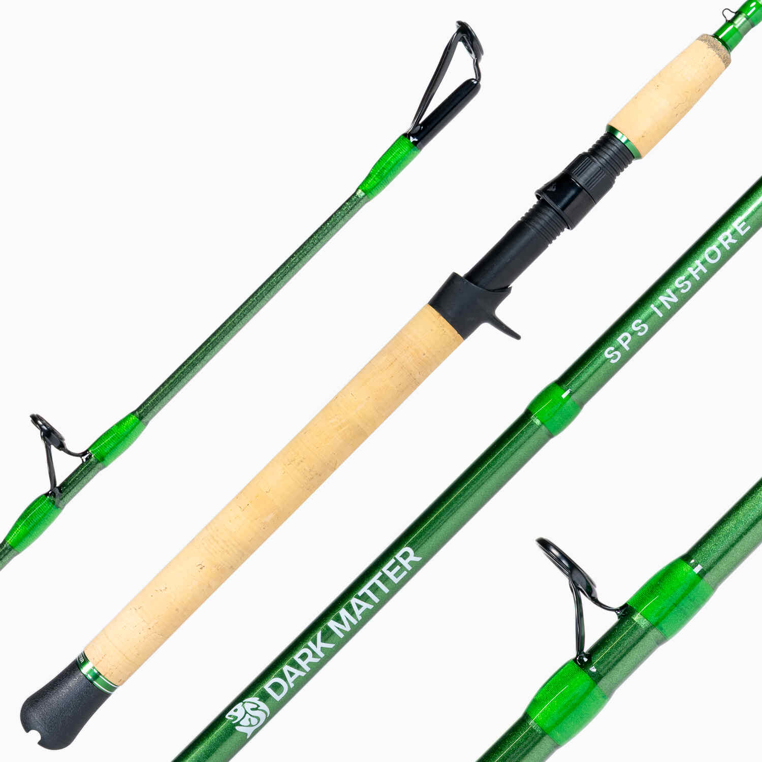 Dark Matter SPS Inshore Casting Rods Green