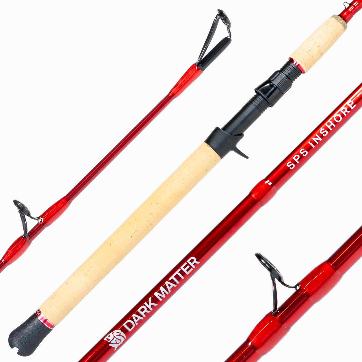 Dark Matter SPS Inshore Casting Rods Red