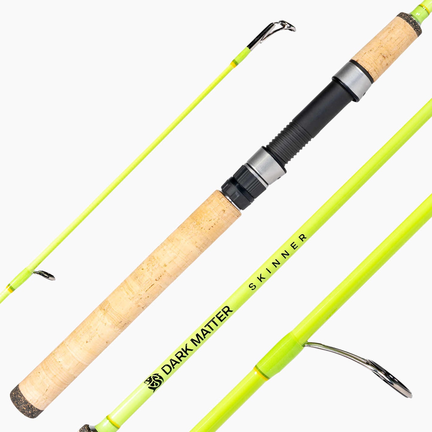 Dark Matter John Skinner Jig and Bounce Spinning Rods 6'2" ML Avocado
