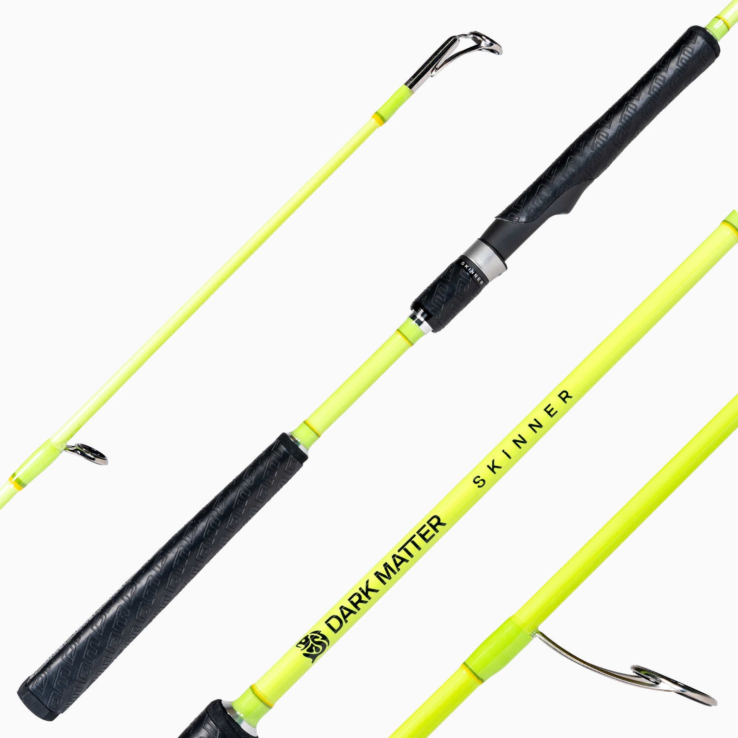 Dark Matter John Skinner Jig and Bounce Spinning Rods 6'3" M Avocado
