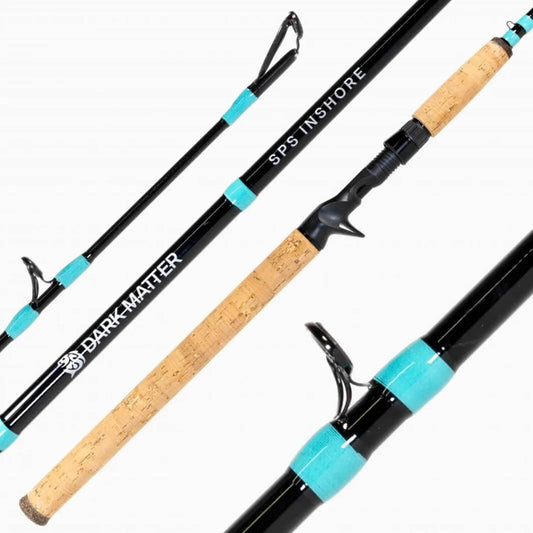 baitcast rod for inshore saltwater ICON Casting Series marring rubber gimbal on select models Casting Rod Inshore Saltwater Rods