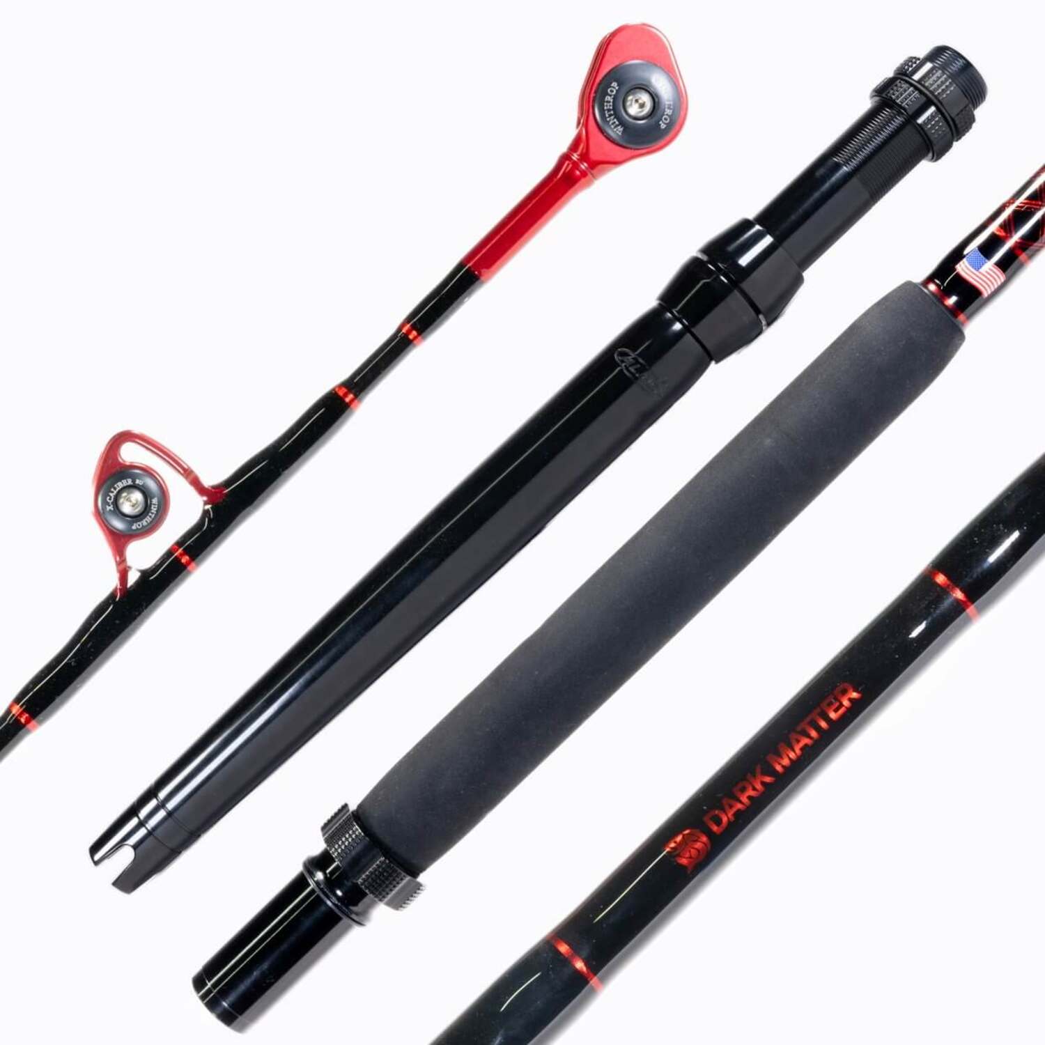 custom navy chief fishing poles Dark Matter Custom Standup Rods