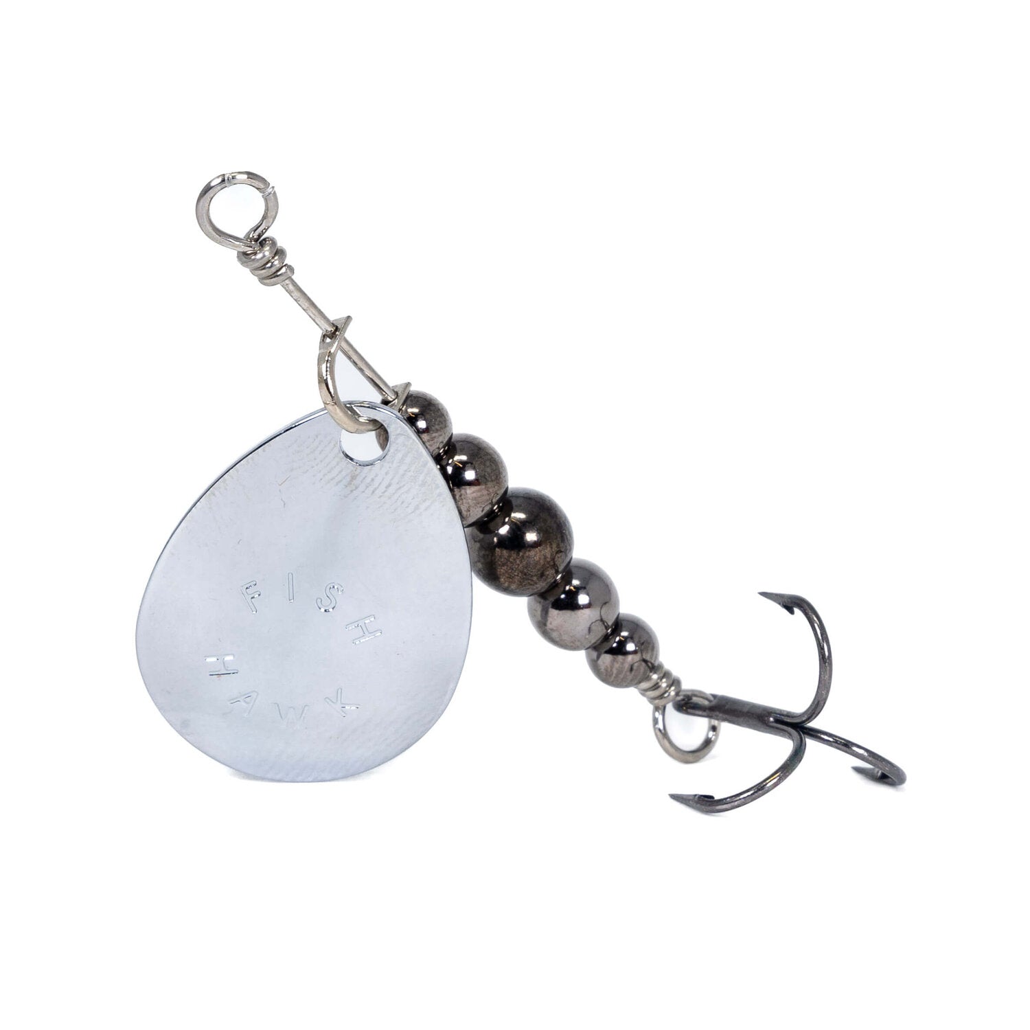 Dark Matter Fish Hawk Spinner - Silver – Dark Matter Fishing