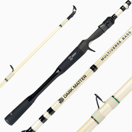 Dark Matter Multiverse Bass Casting Rods - 7'2" H Fast