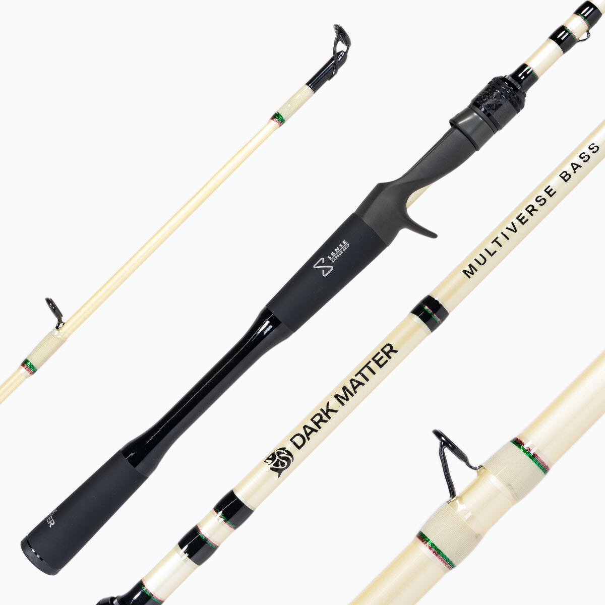 Dark Matter Multiverse Bass Casting Rods - 7'3" MH Fast