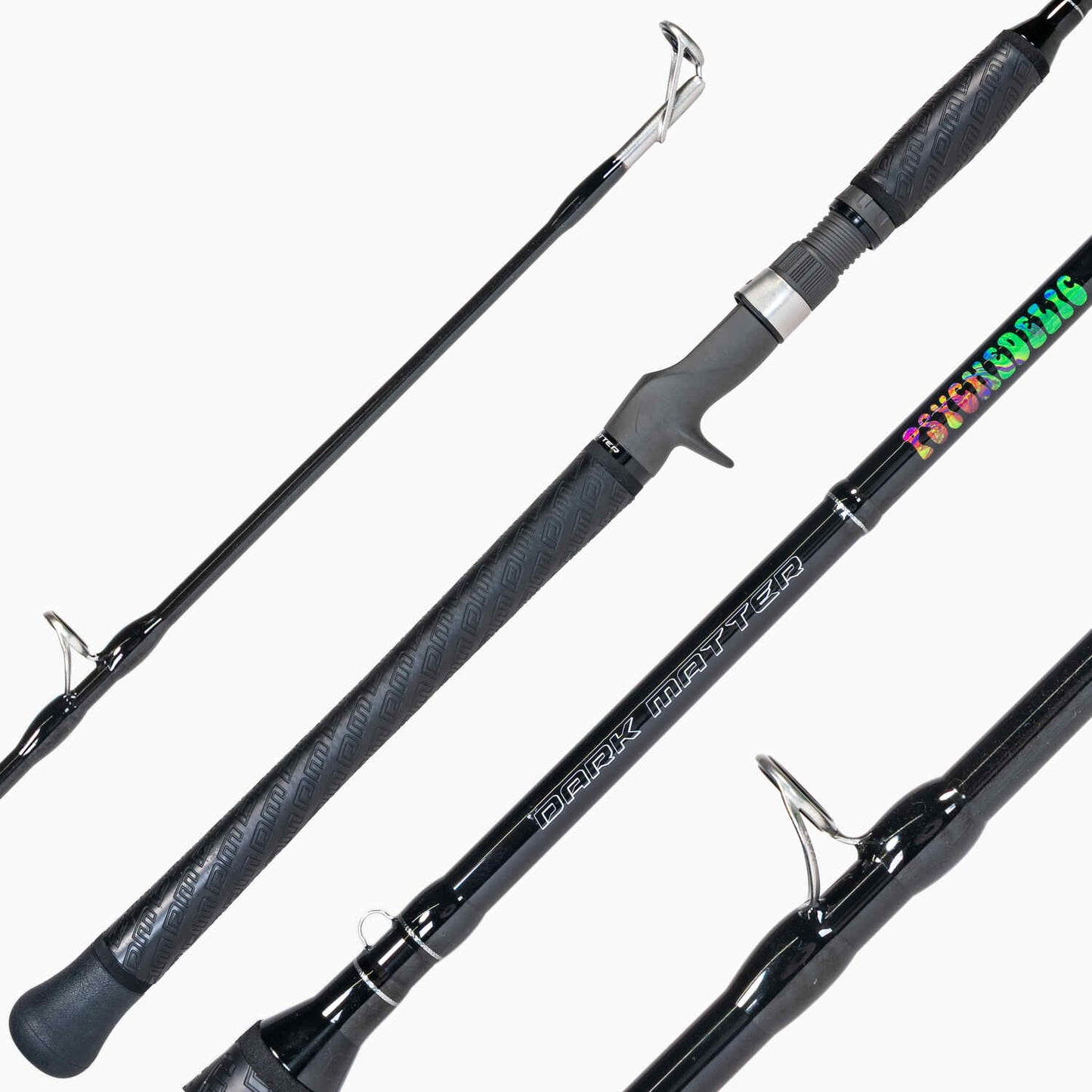 Dark Matter Psychedelic Casting Rods X Black