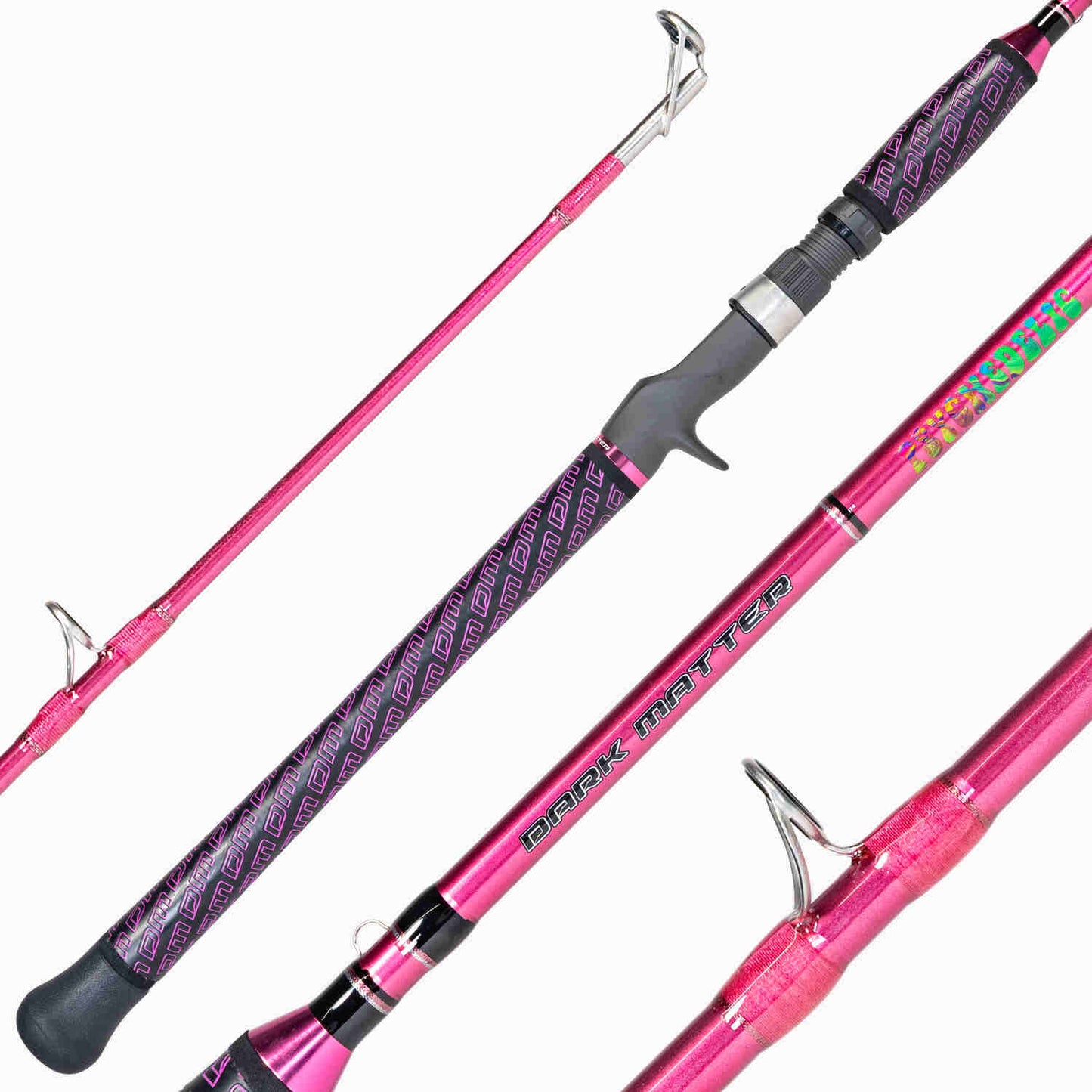 Dark Matter Psychedelic Casting Rods X Pink