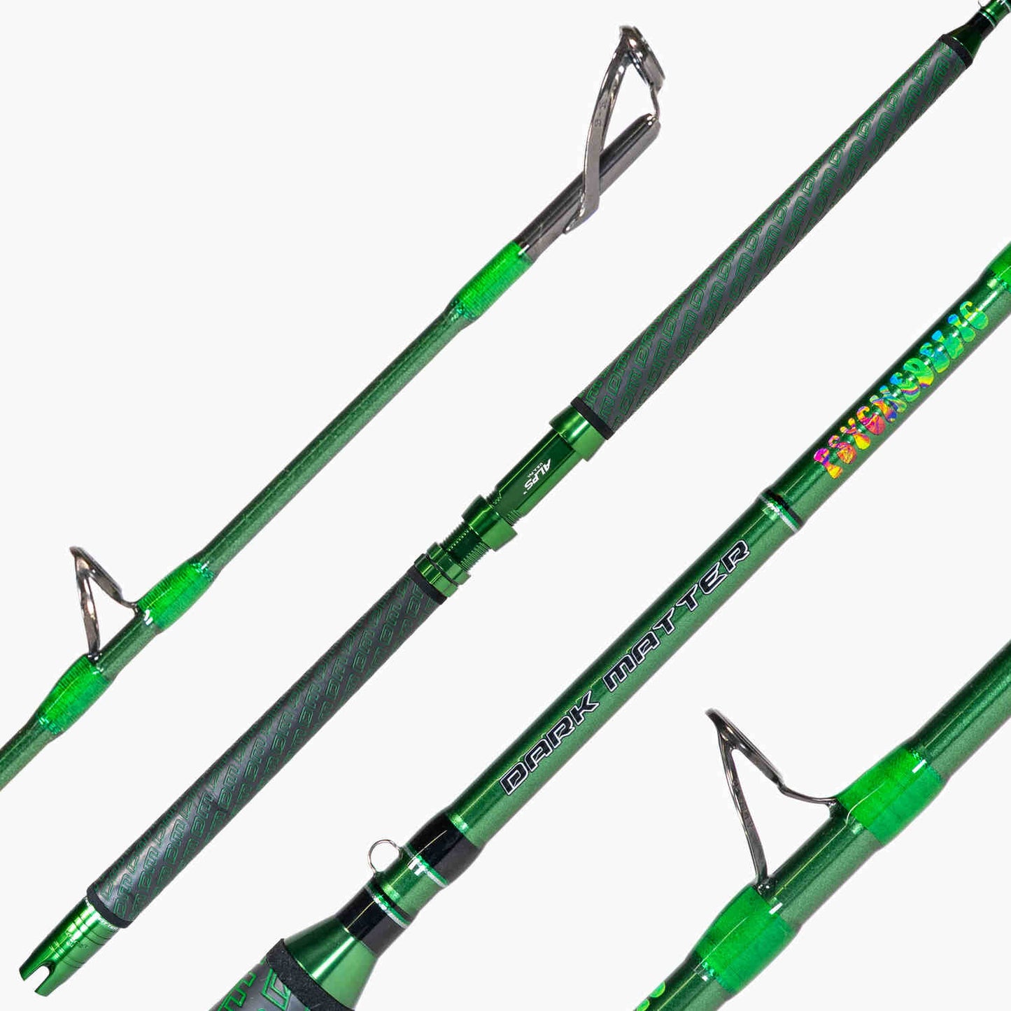 Dark Matter Psychedelic Casting Rods Z Green