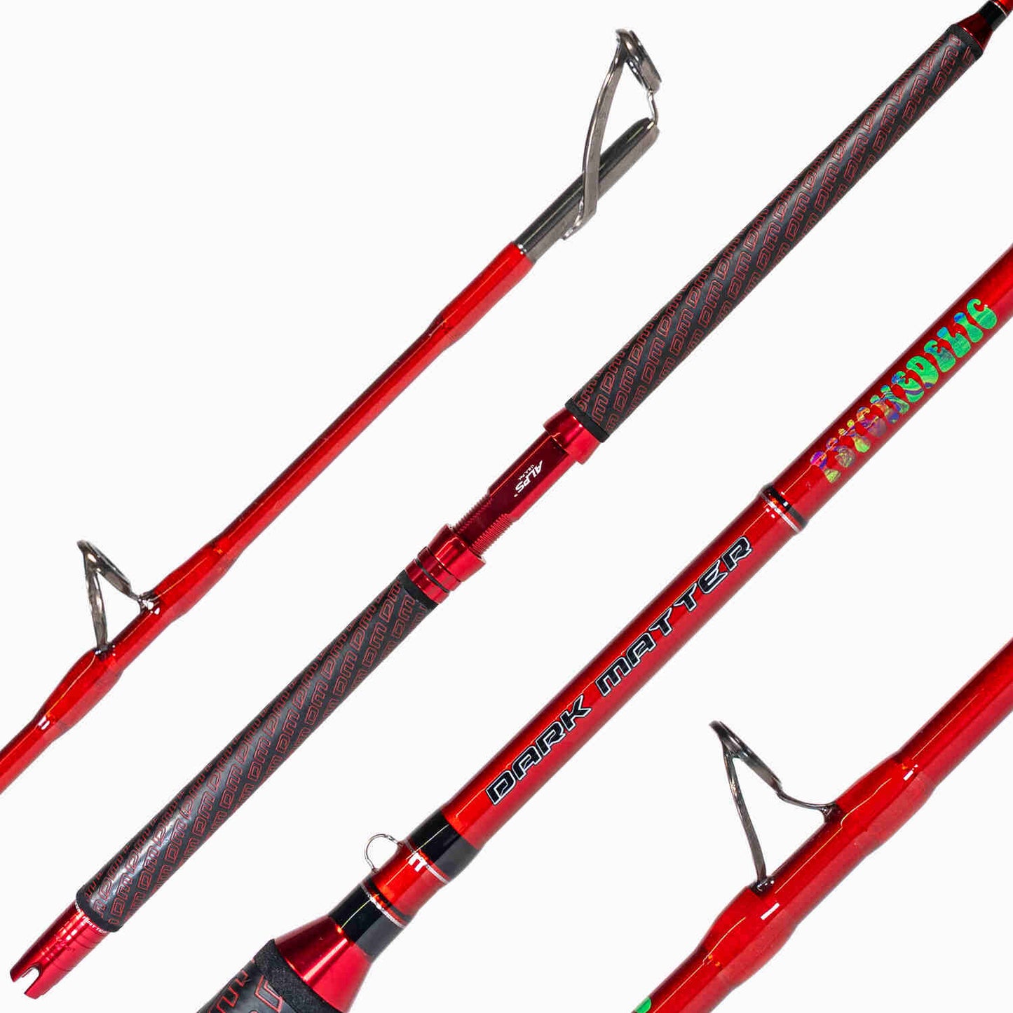 Dark Matter Psychedelic Casting Rods Z Red